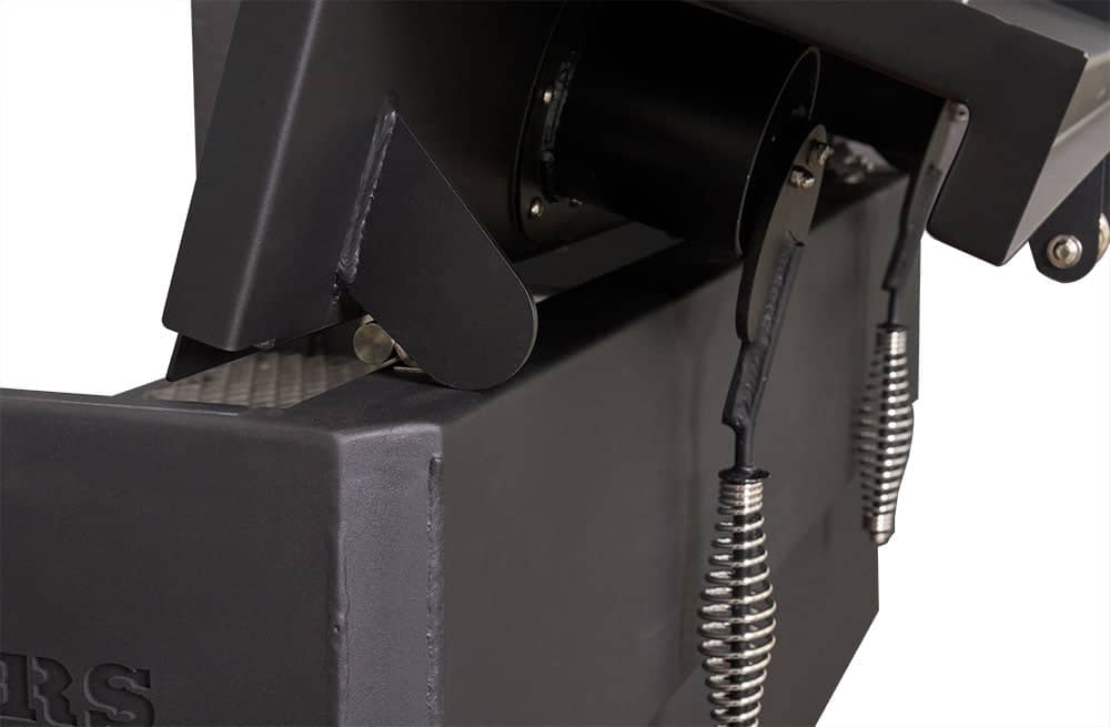 Yoder Smokers 24x48 Flat Top Adjustable Charcoal Grill on Competition Cart