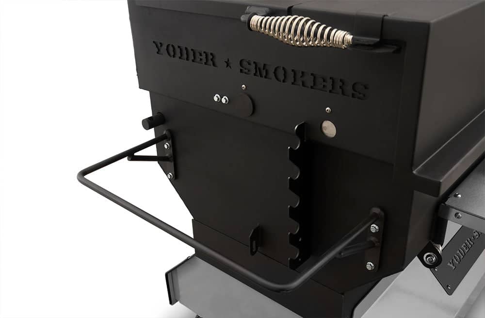 Yoder Smokers 24x48 Flat Top Adjustable Charcoal Grill on Competition Cart
