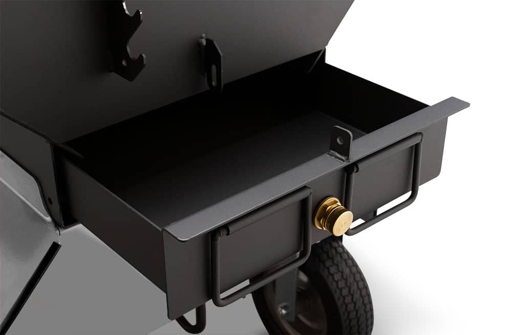 Yoder Smokers 24x48 Flat Top Adjustable Charcoal Grill on Competition Cart