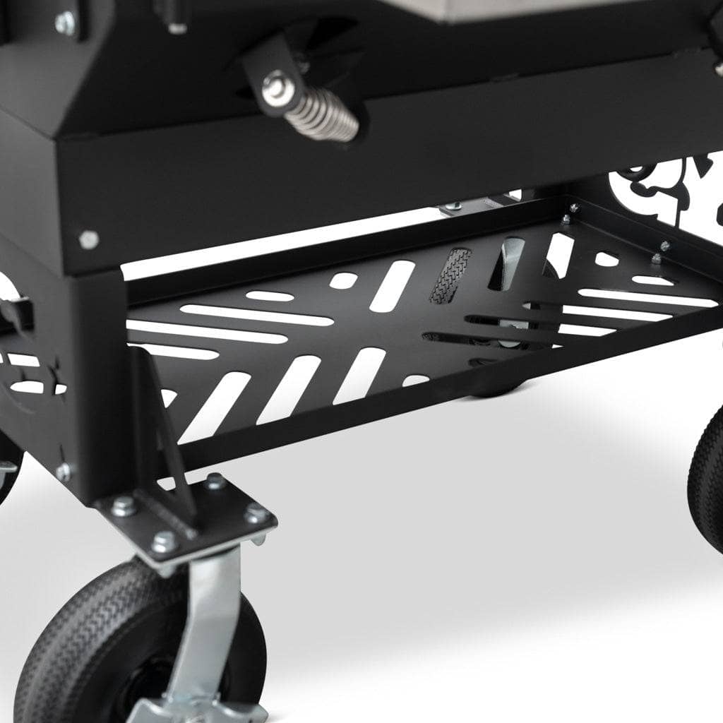 Yoder Smokers 24x48 Flat Top Adjustable Charcoal Grill, Standard Cart 12047794