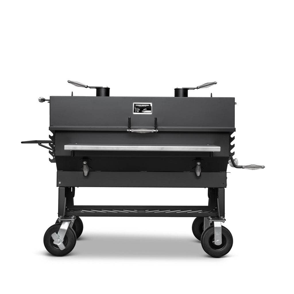 Yoder Smokers 24x48 Flat Top Adjustable Charcoal Grill, Standard Cart 12047794