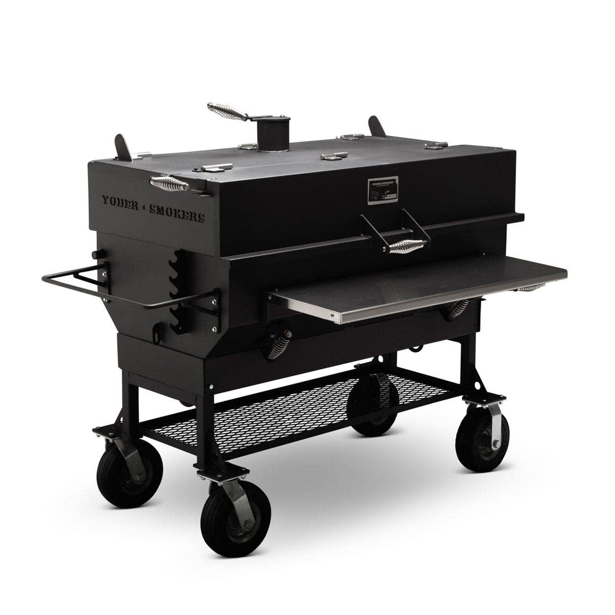 Yoder Smokers Loaded Wichita Offset Smoker - Just Grillin Outdoor Living