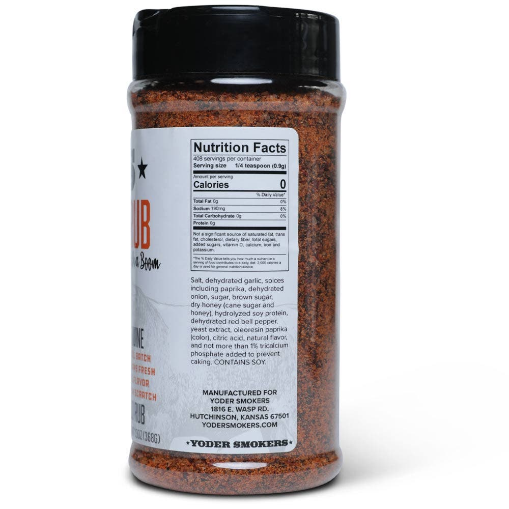 Yoder Smokers Beef Rub Herbs & Spices 12039553