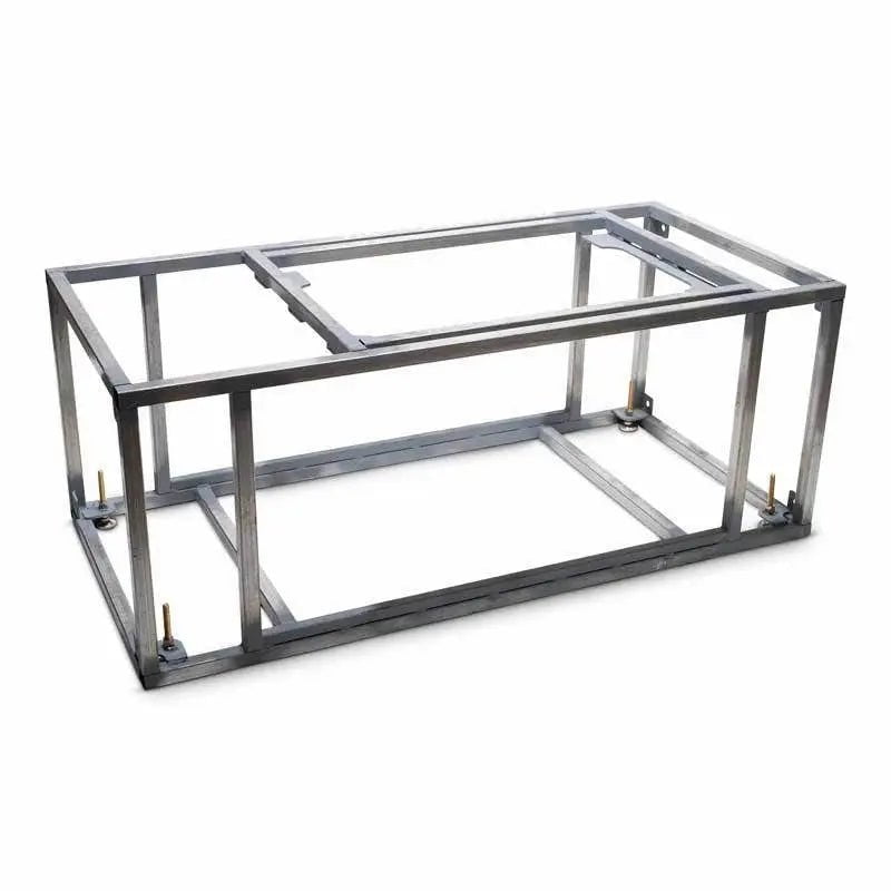 Yoder Smokers Built-In YS640s Pellet Grill with Island Frame & Double Access Doors Outdoor Grills