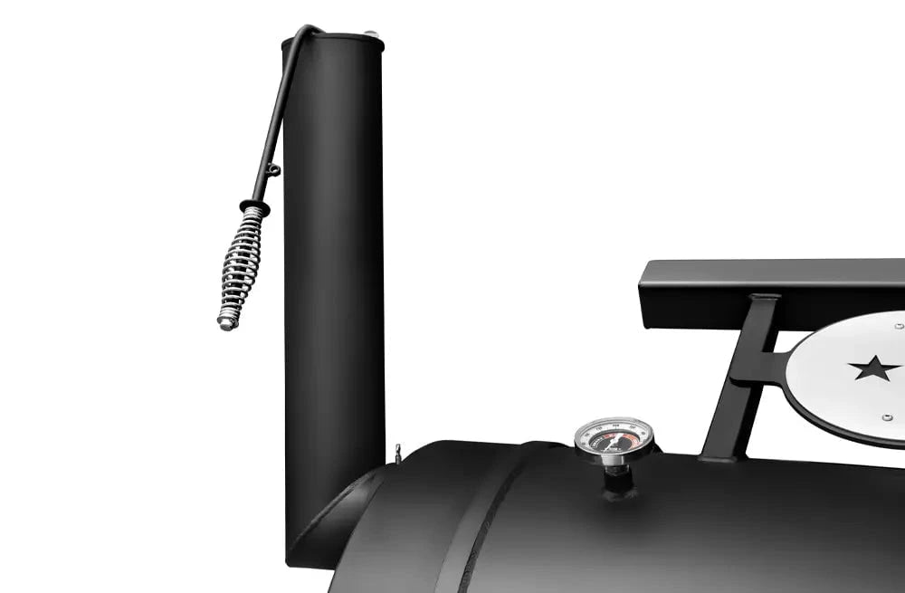 Yoder Smokers Cimarron S Pellet Smoker on a Competition Cart Outdoor Grill