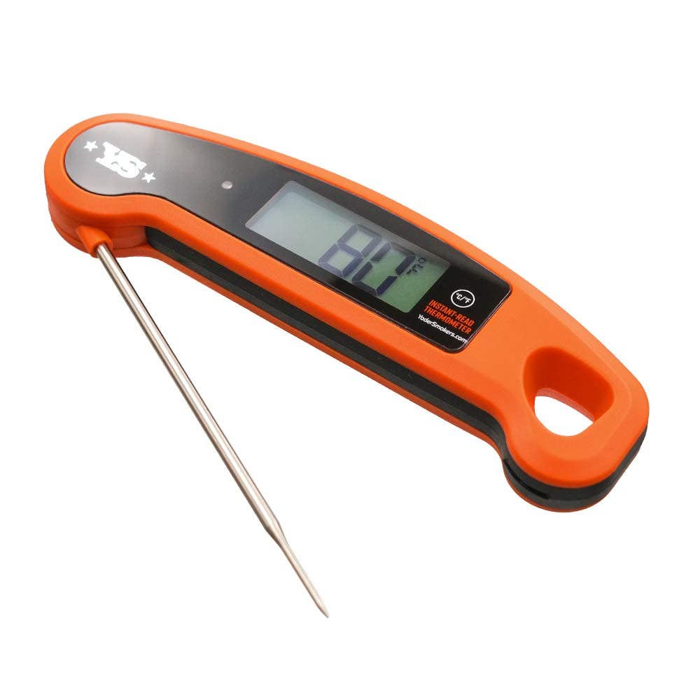 Yoder smokers folding digital food thermometer