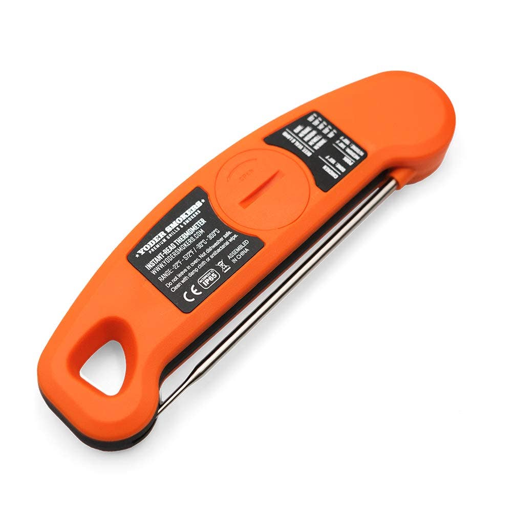 Yoder smokers folding digital food thermometer