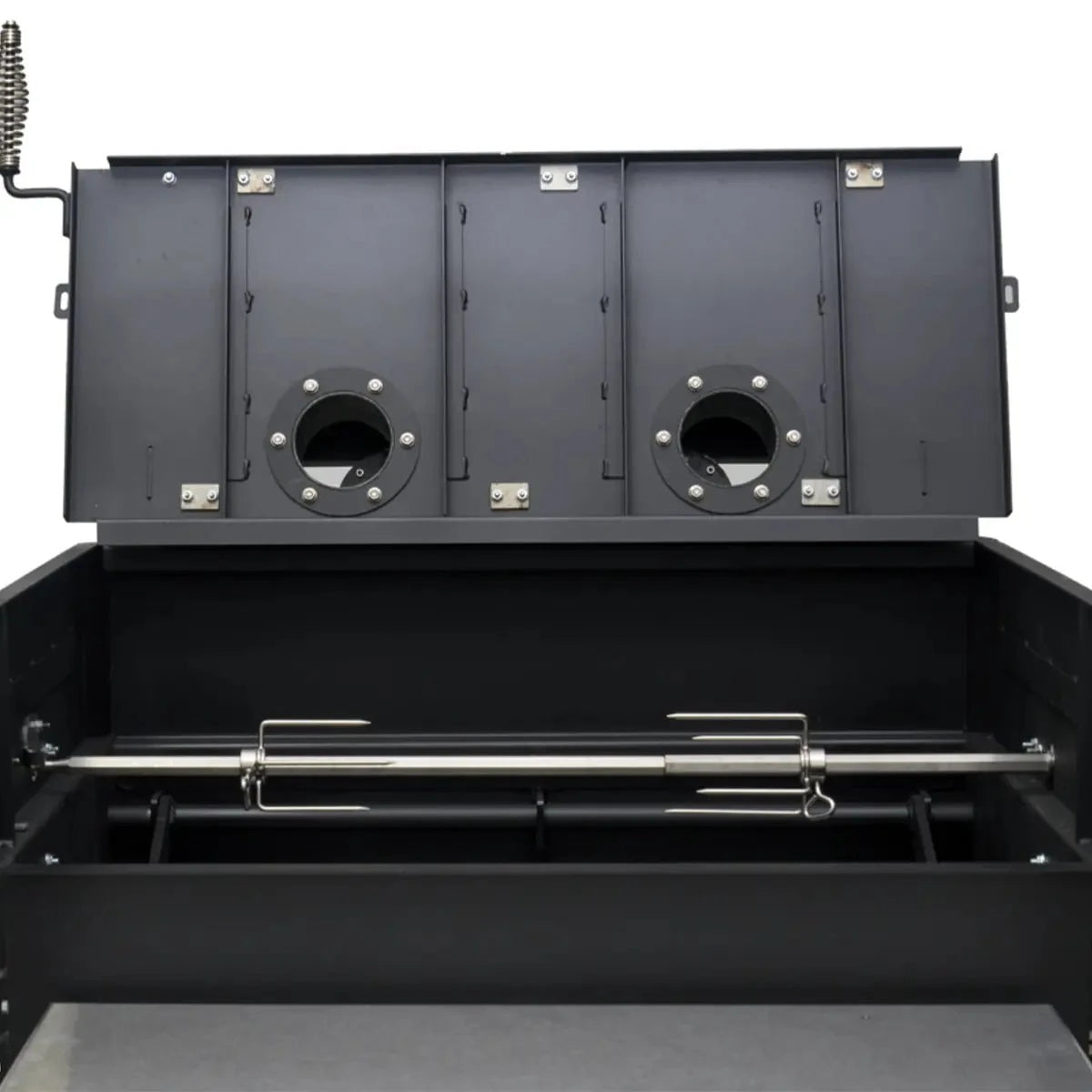 Yoder Smokers Flat Top Charcoal Grill Rotisserie Kit Outdoor Grill Accessories 12048162