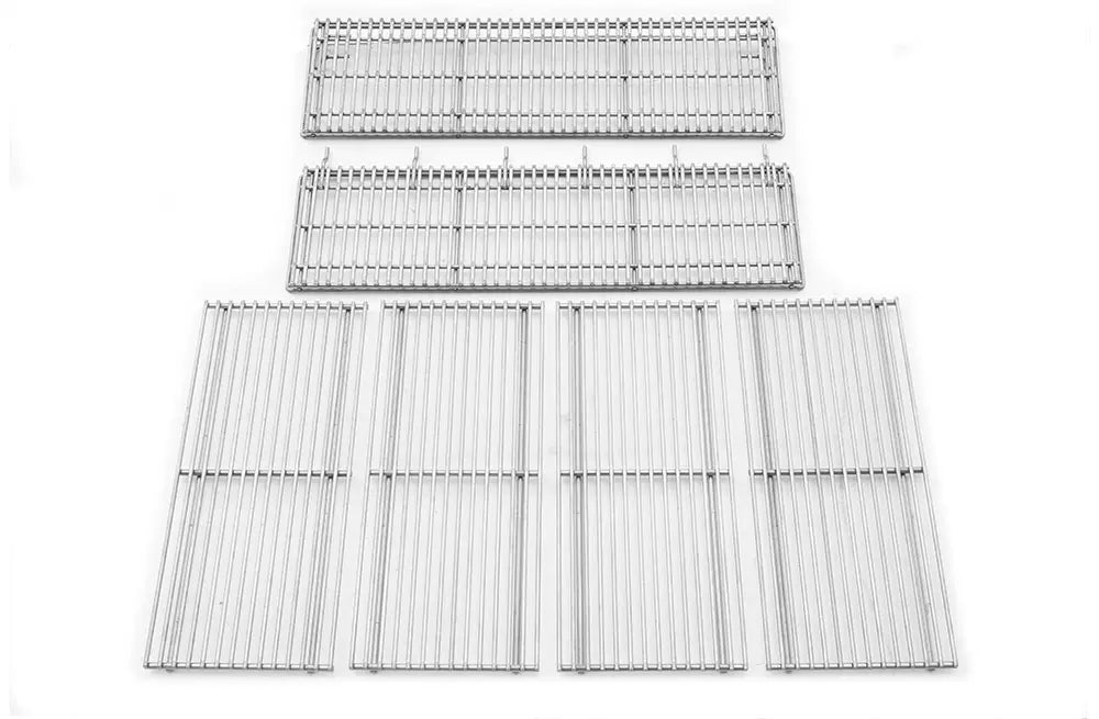 Yoder Smokers Loaded Wichita Full Set SS Cooking Grates (Upper and Lower) Outdoor Grill Accessories 12049728