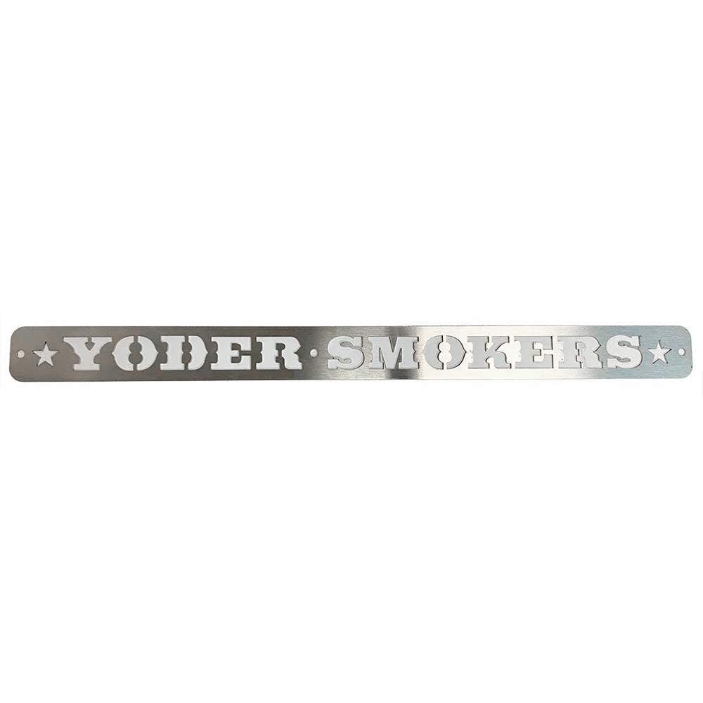 Yoder Smokers Stainless Steel Counterweight Sign, YS640 Outdoor Grill Accessories 12035169