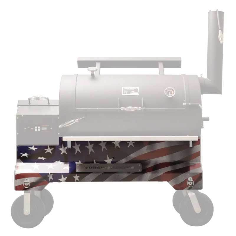 Yoder Smokers YS1500 Competition Cart Magnetic Wrap - American Flag Outdoor Grill Accessories 12030171