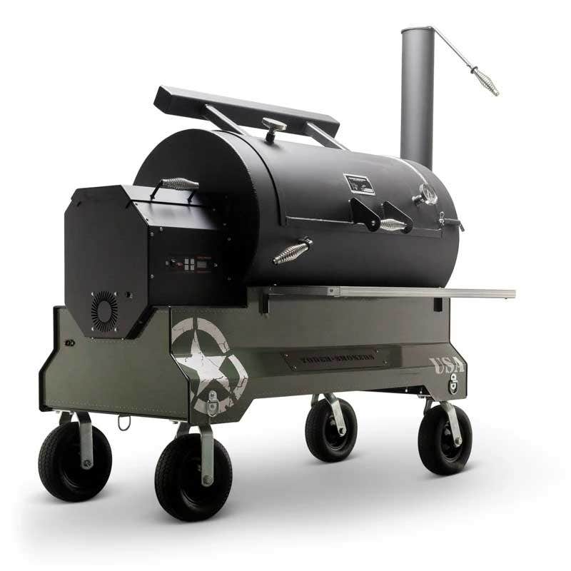 Yoder Smokers YS1500 Competition Cart Magnetic Wrap - Military Green Outdoor Grill Accessories 12030170
