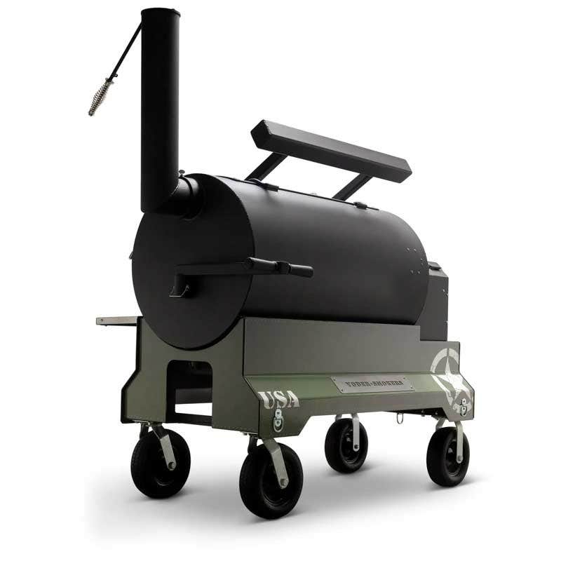 Yoder Smokers YS1500 Competition Cart Magnetic Wrap - Military Green Outdoor Grill Accessories 12030170