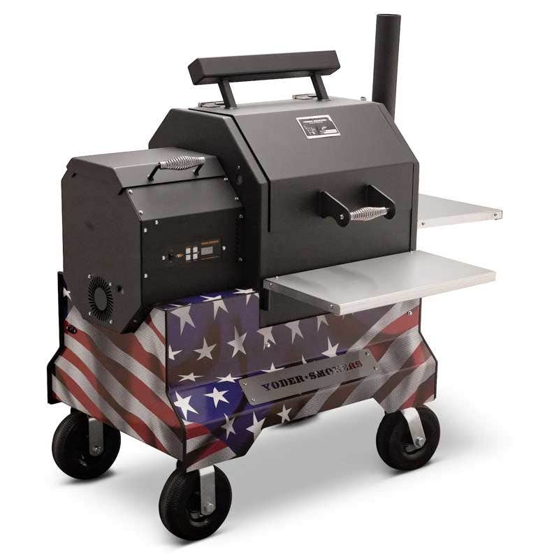 Yoder Smokers YS480 Competition Cart Magnetic Wrap - American Flag Outdoor Grill Accessories 12030168