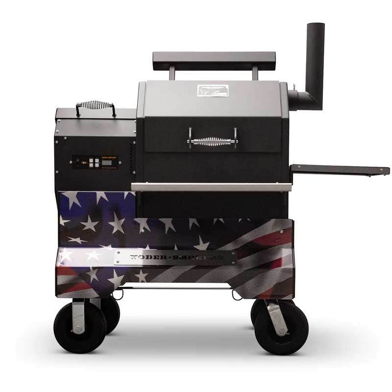 Yoder Smokers YS480 Competition Cart Magnetic Wrap - American Flag Outdoor Grill Accessories 12030168