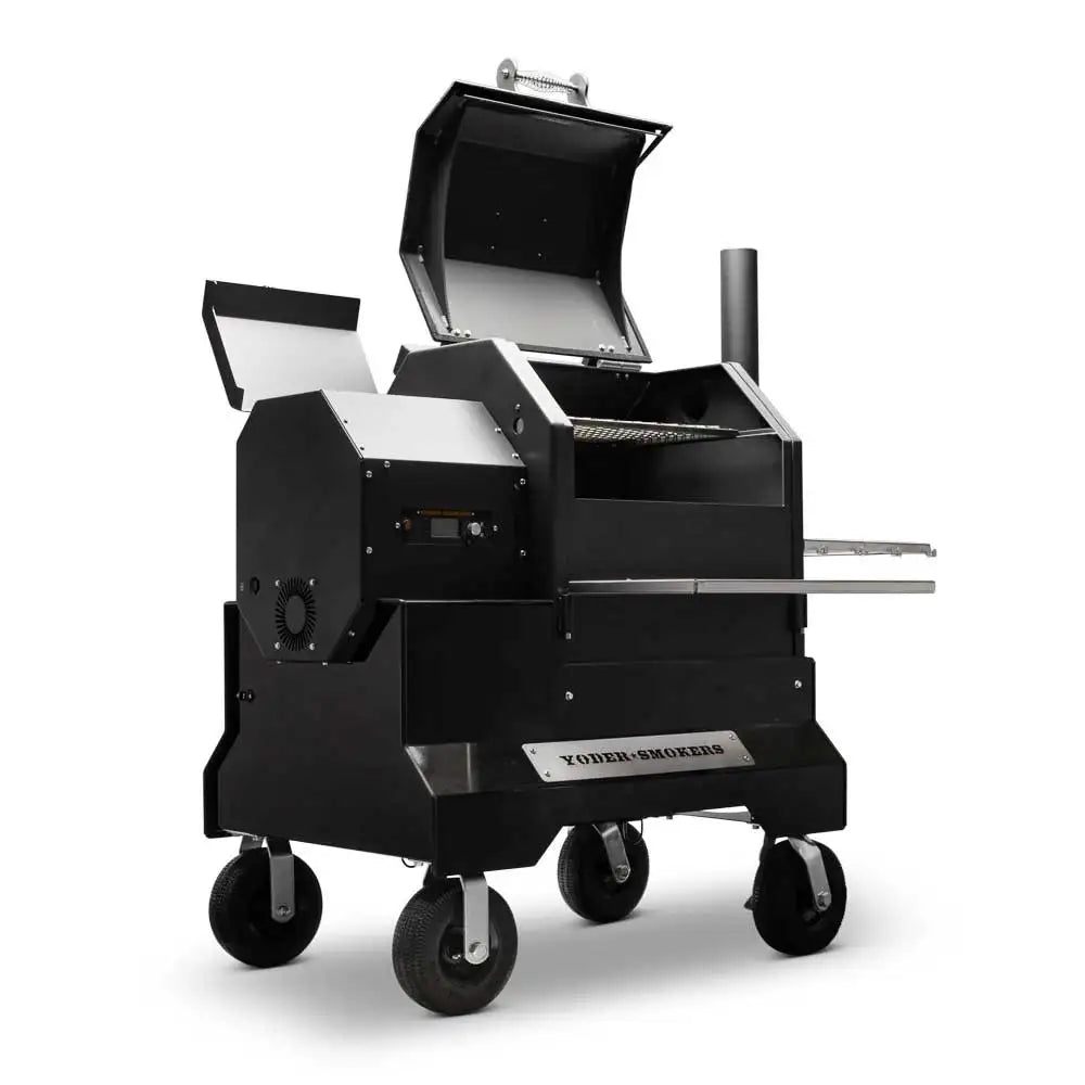 Yoder Smokers YS480s Pellet Grill on Competition Cart Outdoor Grills