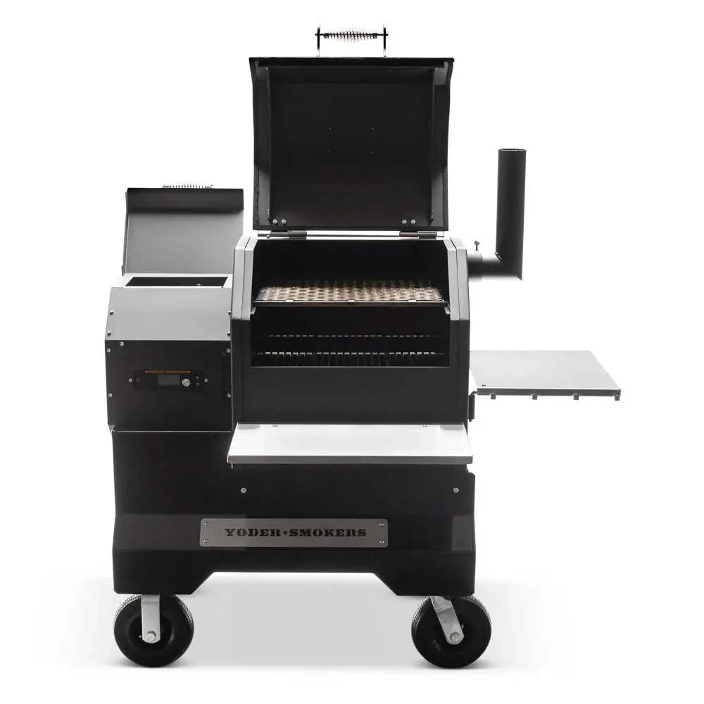 Yoder Smokers YS480s Pellet Grill on Competition Cart Outdoor Grills