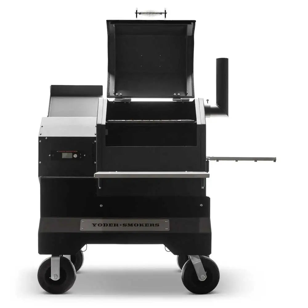 Yoder Smokers YS480s Pellet Grill on Competition Cart Outdoor Grills