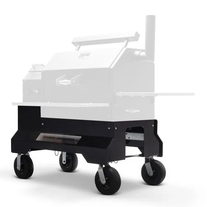Yoder Smokers YS640 Competition Cart Base Outdoor Grill Carts Black 12026190