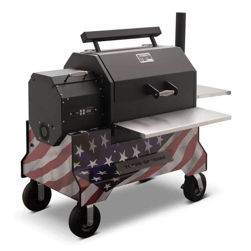 Yoder Smokers YS640 Competition Cart Magnetic Wrap - American Flag Outdoor Grill Accessories 12029841