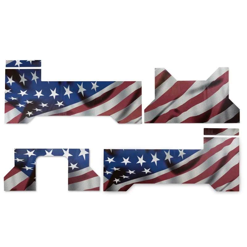 Yoder Smokers YS640 Competition Cart Magnetic Wrap - American Flag Outdoor Grill Accessories 12029841