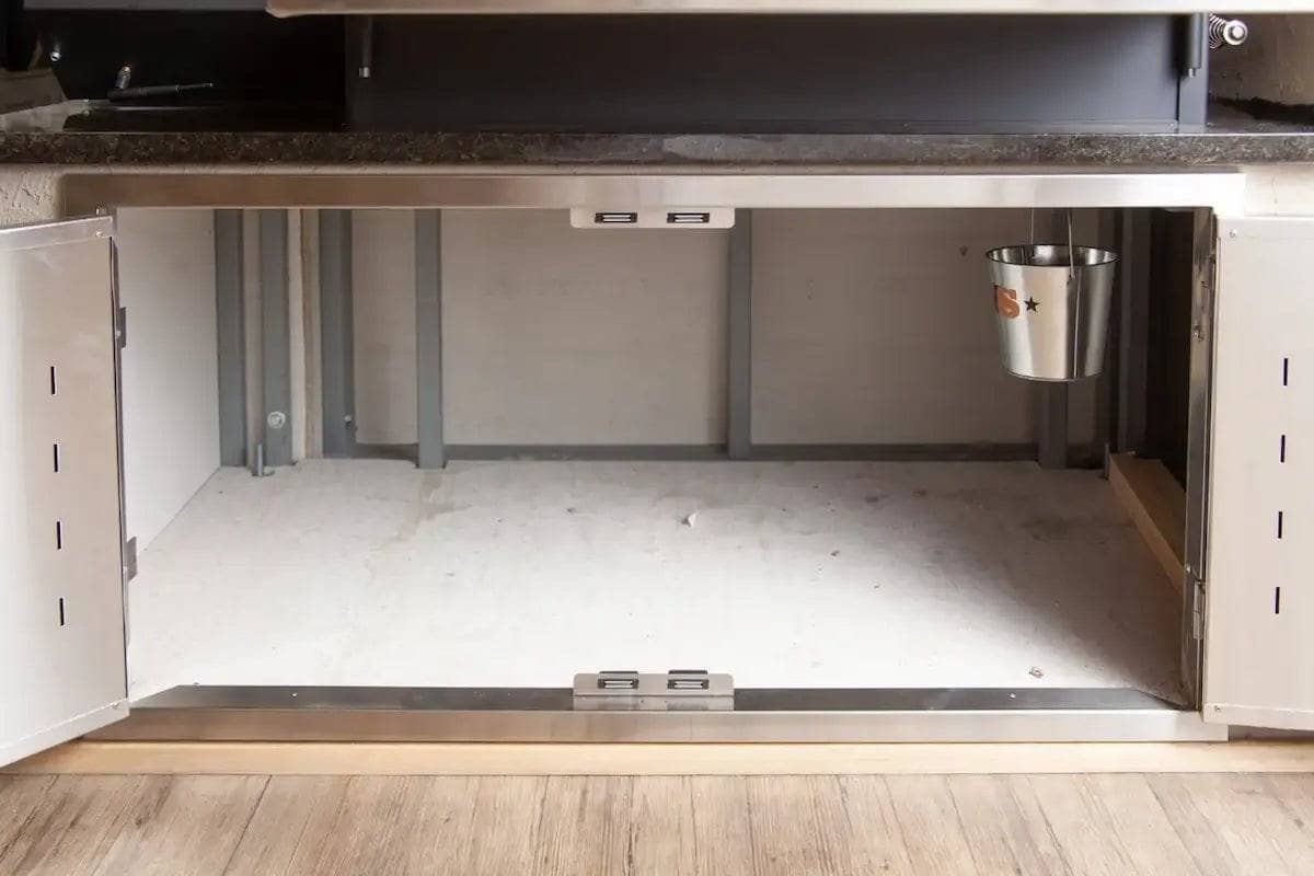 Yoder Smokers YS640s Built-In Pellet Grill with ACS and Valance Outdoor Grills