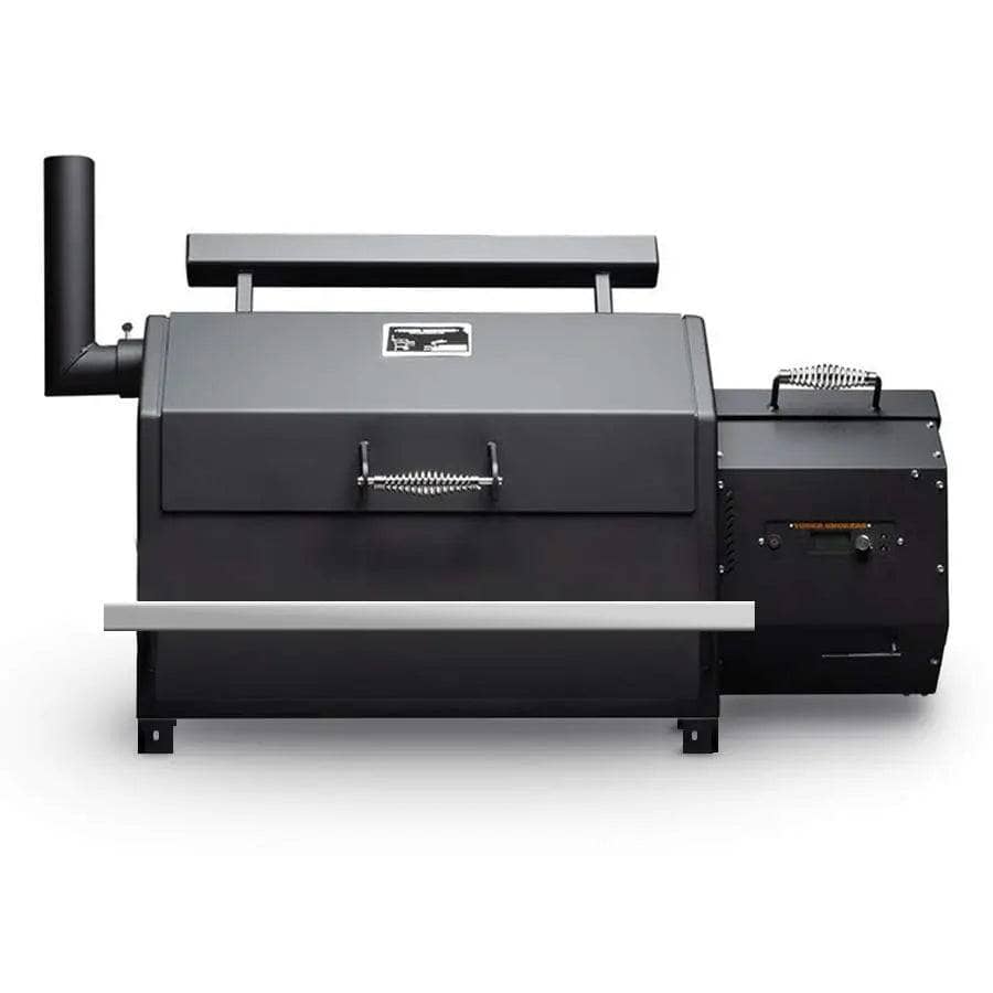 Yoder Smokers YS640s Built-In Pellet Grill with ACS and Valance Outdoor Grills Right Side Hopper 12046666