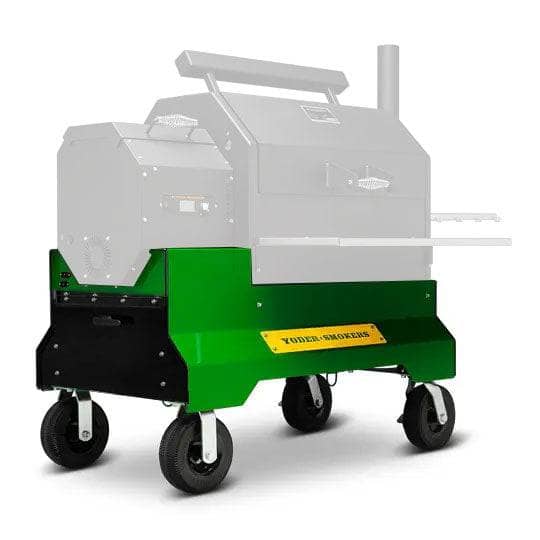 Yoder Smokers YS640s Comp Cart Base with Storage Drawer Outdoor Grill Carts Green / 8" 12046190