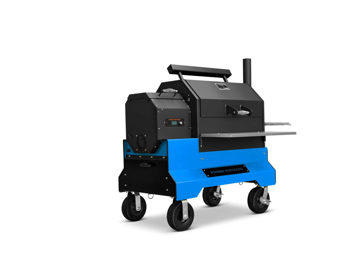 Yoder Smokers YS640s Pellet Grill on Competition Cart with Storage Drawer Outdoor Grill