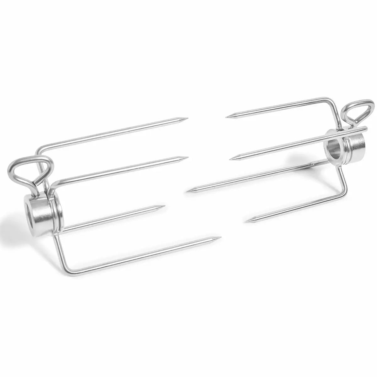 YS Standard Duty Rotisserie Forks (Pair) Outdoor Grill Accessories 12048792