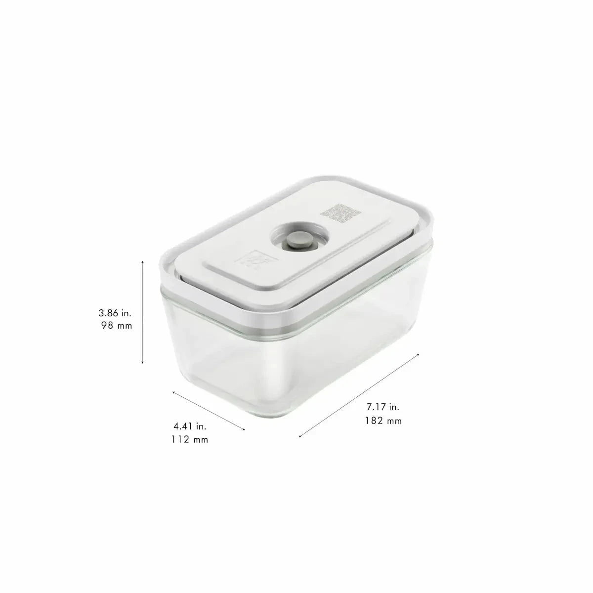 ZWILLING Fresh & Save Vacuum Box Medium Glass Container Kitchen Appliance Accessories 12045891