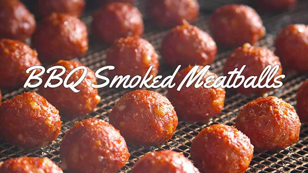 BBQ Smoked Meatballs Recipe